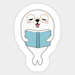 Seal at Reading one Book Sticker